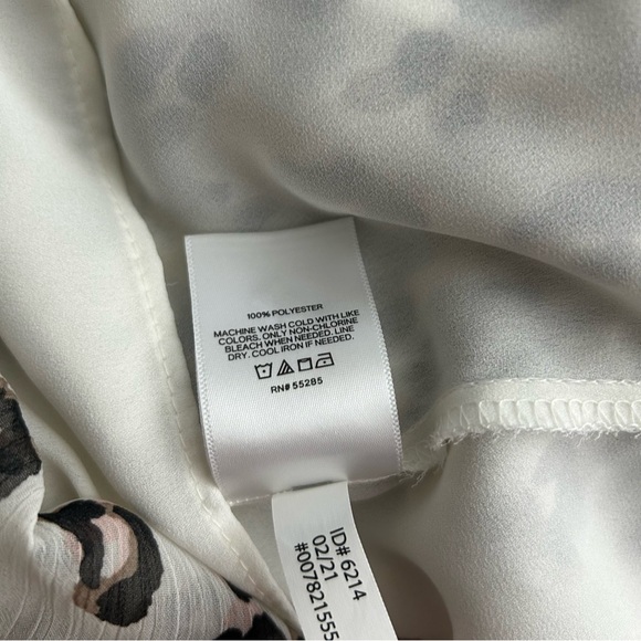 Express Black and White Leopard Print Mini Dress - Picture 10 of 10